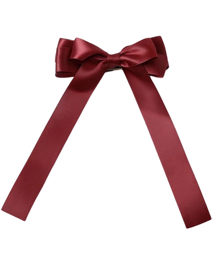 Ribbon Bow Barrette