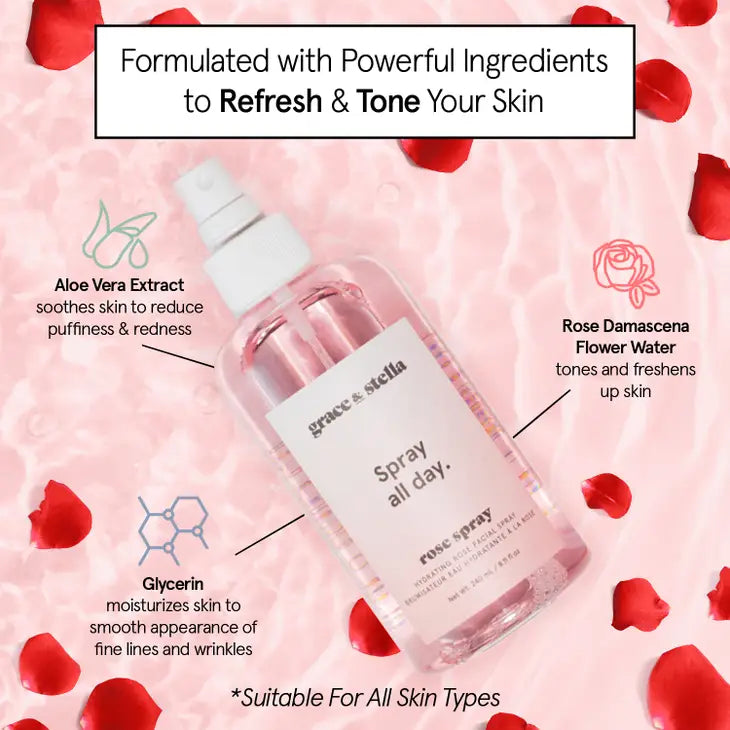 Rose Toner Spray (240 Ml)