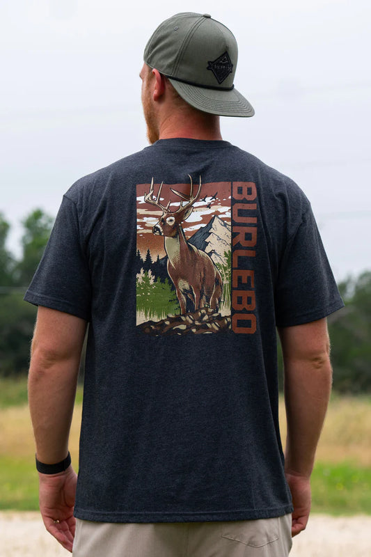 BURLEBO Mountain Buck TEE