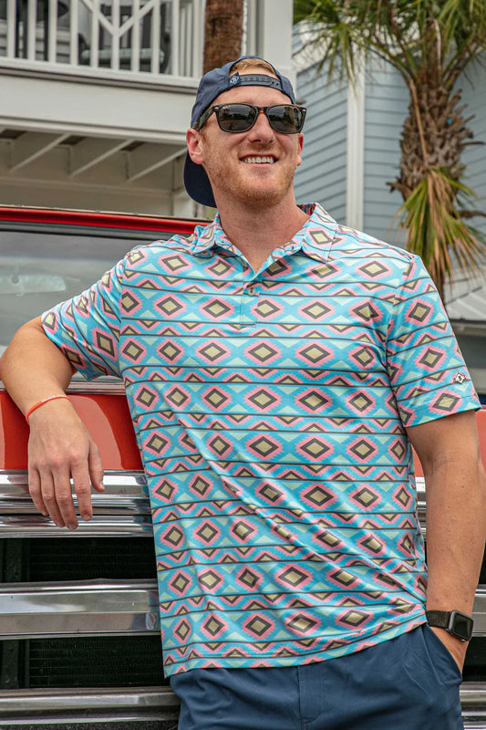 Burlebo Performance Polo - Aztec