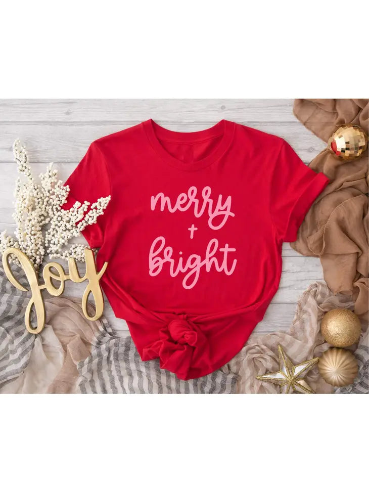 Merry and Bright Graphic Tee