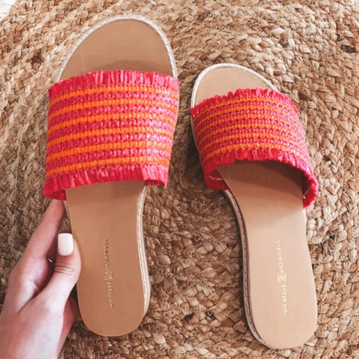 Pink/Orange Finley Sandal